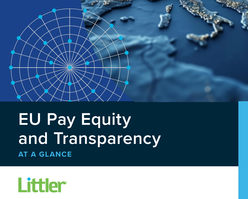 EU Pay Equity and Transparency AT A GLANCE