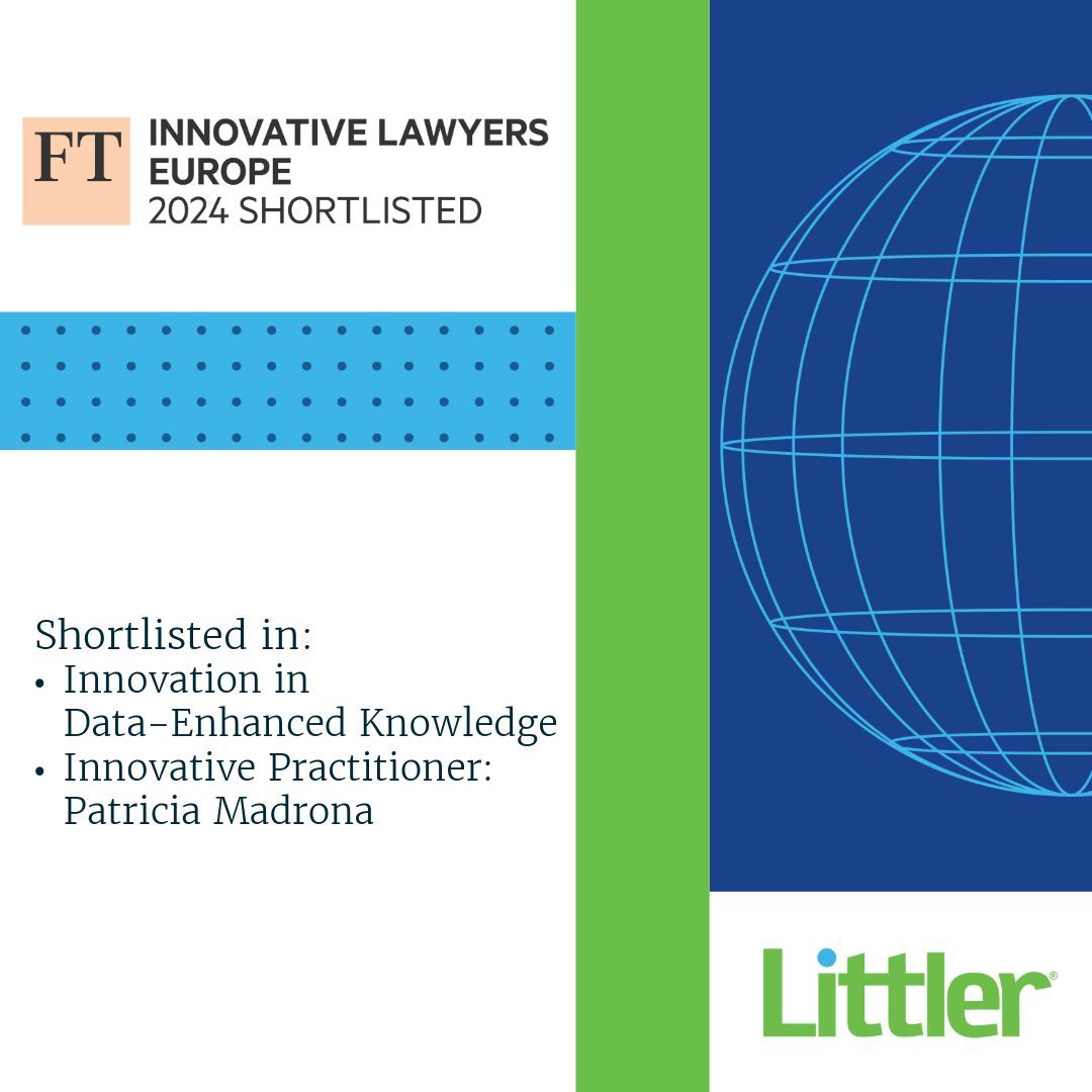 FT Innovative Lawyers Europe  2024 Shortlisted     Patricia Madrona  Innovative Practitioner